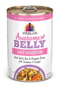 Weruva Awesome Belly Beef White Rice Pumpkin Recipe with Turmeric Ginger