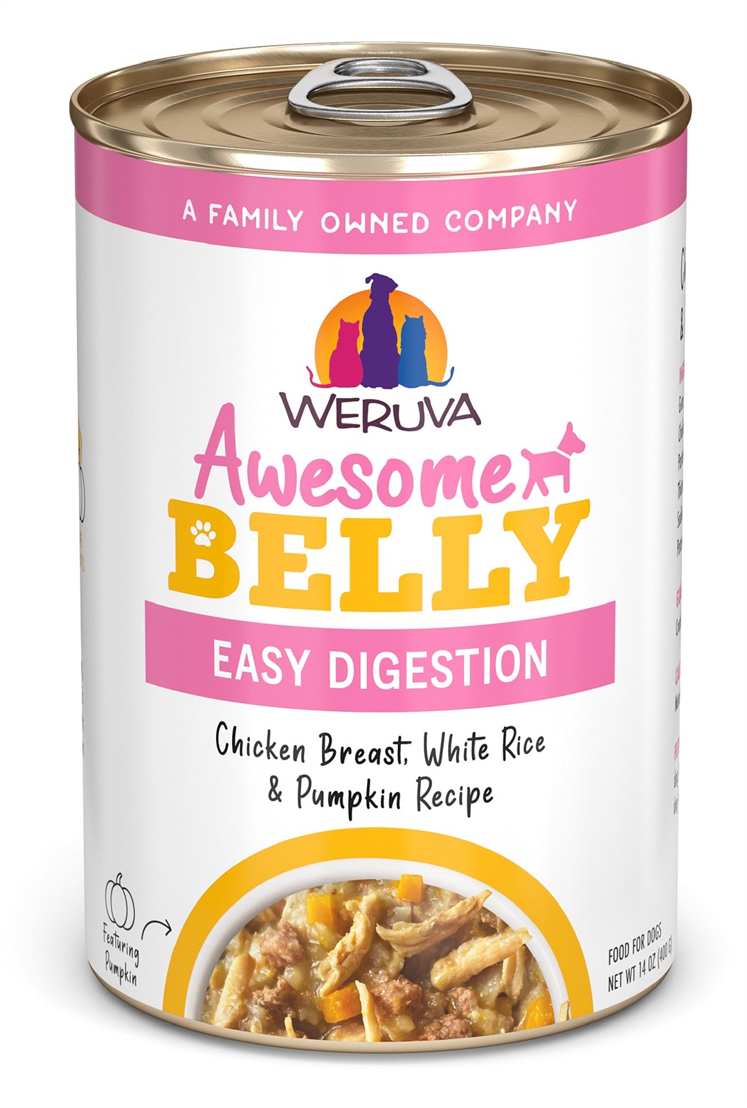 Weruva Awesome Belly Chicken Breast White Rice Pumpkin Recipe