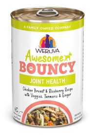 Weruva Awesome Bouncy Chicken Breast Riceberry Recipe with Veggies Turmeric Ginger
