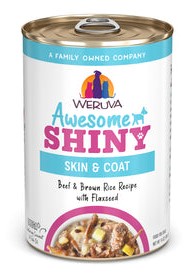 Weruva Awesome Shiny Beef Brown Rice Recipe with Flaxseed