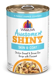Weruva Awesome Shiny Chicken Breast Brown Rice Recipe with Flaxseed