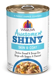 Weruva Awesome Shiny Chicken Breast Brown Rice Recipe with Veggies Flaxseed