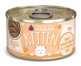 Weruva Cat Kitten Can Tuna Salmon Puree