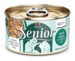 Weruva Cat Senior Chicken Formula in a Hydrating Puree Can