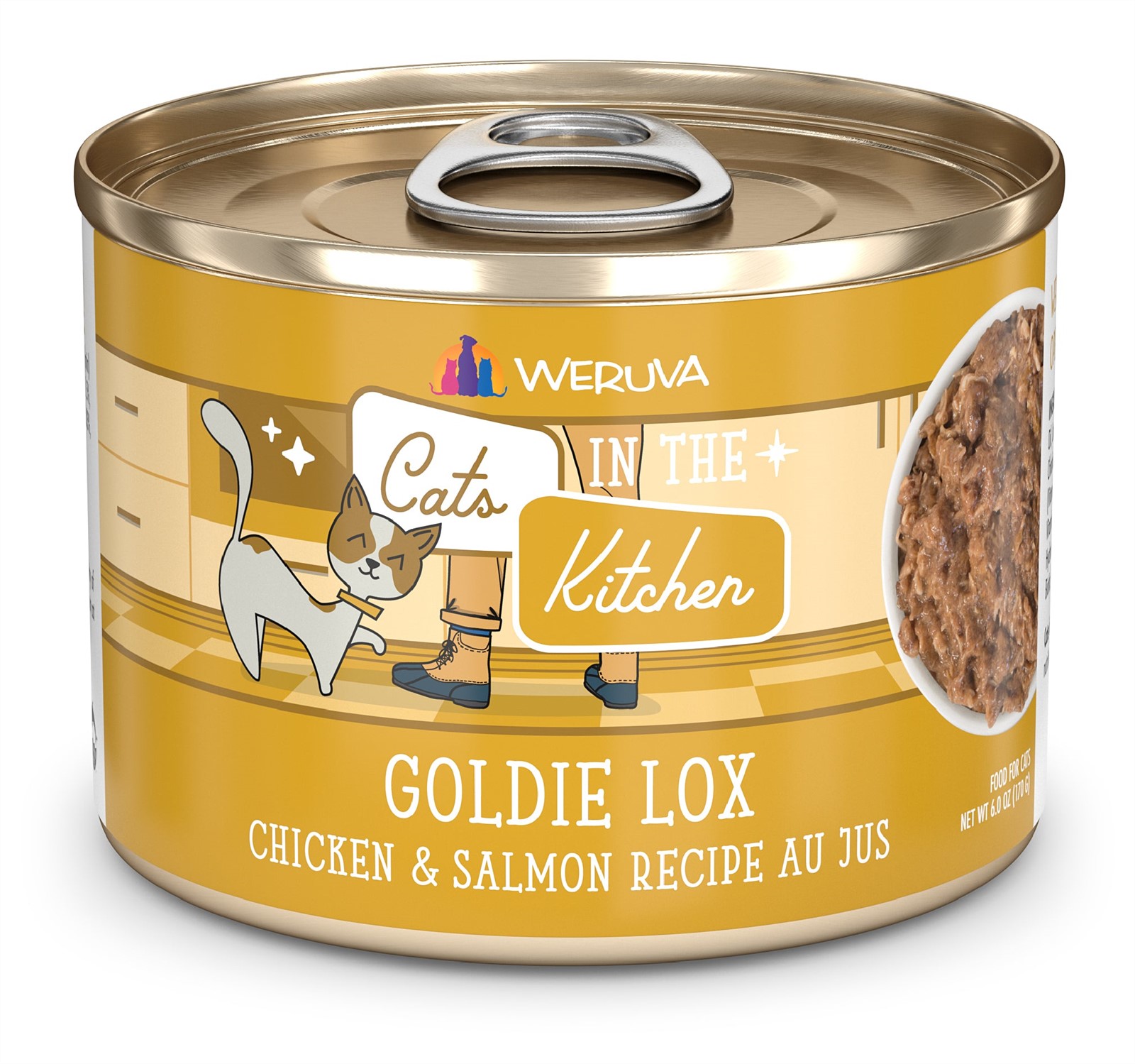 Weruva Cats in the Kitchen Goldie Lox Cans