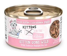 Weruva Cats in the Kitchen Kitten Gone Wild Salmon Recipe Au Jus Wet Cat Food