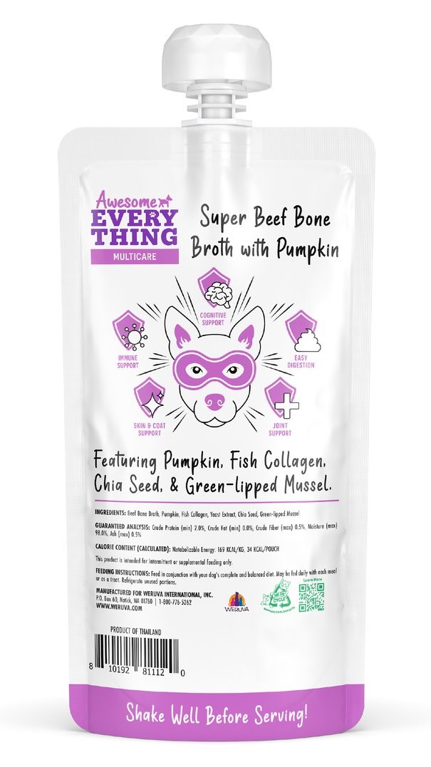 Weruva Dog Can Awesome Everything Beef Bone Broth