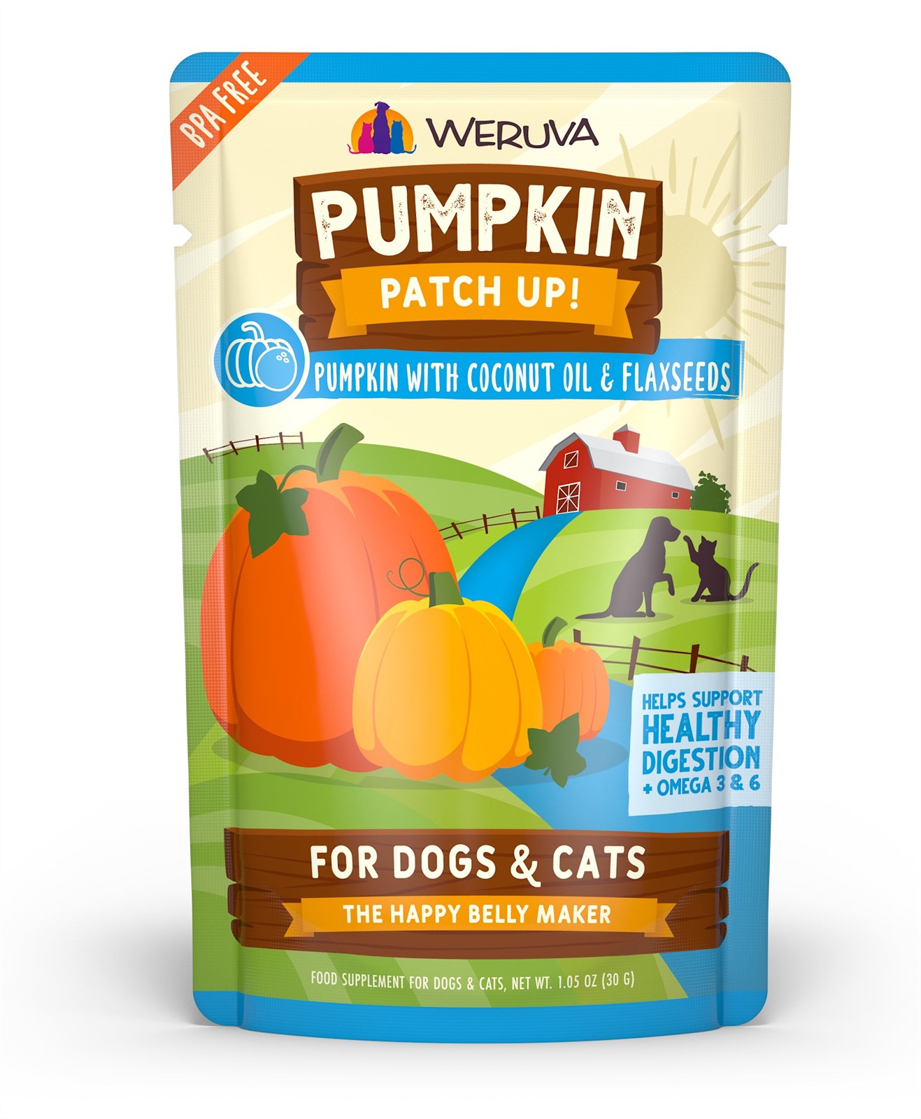 Weruva Pumpkin Patch Up with Coconut Oil and Flaxseeds