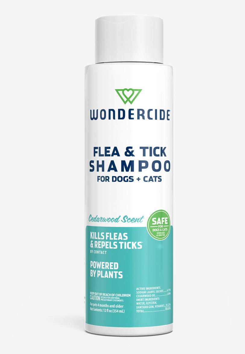 Wondercide Dog and Cat Grooming Flea and Tick Shampoo Cedar