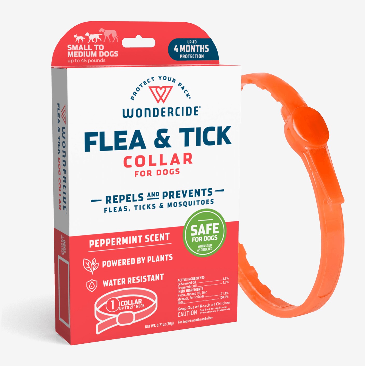 Wondercide Peppermint Flea and Tick Dog Collar