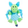 Bark Humbert The Dragon Blue Green Plush Dog Toy
