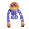 Bark Slow Jams Dan Crinkly Tube Squeaky Plush Dog Toy
