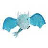 Bark Super Chewer Brrrtha The Ice Dragon Blue Rubber Dog Toy