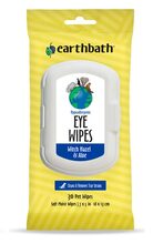 Earthbath Hypoallergenic Eye Wipes Witch Hazel Aloe for Cat and Dog