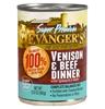 Evangers Super Premium Grain Free Venison Beef Spinach Kale Canned Dog Food