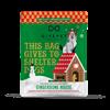 GivePet Holiday Dog Treat Soft Chew Gingerbone House