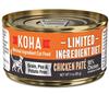 Koha Limited Ingredient Chicken Pate Wet Cat Food