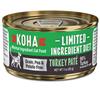 Koha Limited Ingredient Turkey Pate Wet Cat Food