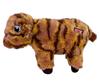 Kong Low Stuff Stripes Cow Plush Dog Toy