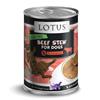 Lotus Beef and Asparagus Canned Dog Food