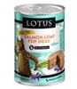 Lotus Grain Free Salmon Loaf Dog Food Can