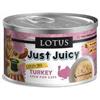 Lotus Just Juicy Turkey Stew Grain Free Canned Cat Food