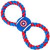 Marvel Dog Toy Rope Tennis Ball Captain America Shield