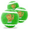 Marvel Dog Toy Squeaky Tennis Ball GROOT Happy Pose