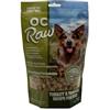OC Raw Freeze Dried Turkey And Produce Meaty Rox