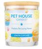 Pet House Candle Lemon Cupcake 