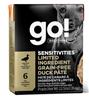 Petcurean Go Solutions Sensitivities Limited Ingredient Grain Free Duck Pate Dog Food