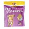 Poochie Butter Dog Treat Soft Chewies Peanut Butter Blueberry