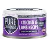 Pure Cravings Chicken and Lamb Recipe Shredded in Broth Cat Can