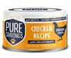 Pure Cravings Chicken Recipe Shredded in Broth Cat Food Can