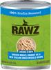 Rawz Dog Can Shredded Chicken Breast Coconut Oil New Zealand Green Mussels