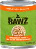 Rawz Dog Can Shredded Chicken Breast Pumpkin New Zealand Green Mussels