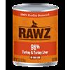 Rawz Dog Can Turkey and Liver Pate