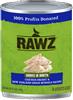 Rawz Hunks in Broth Chicken Breast and New Zealand Green Mussels Dog Food Can