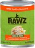 Rawz Hunks in Broth Chicken Breast Pumpkin and New Zealand Green Mussels Dog Food Can
