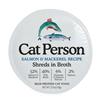 Weruva Cat Person Shreds Broth Salmon Mackerel Cup