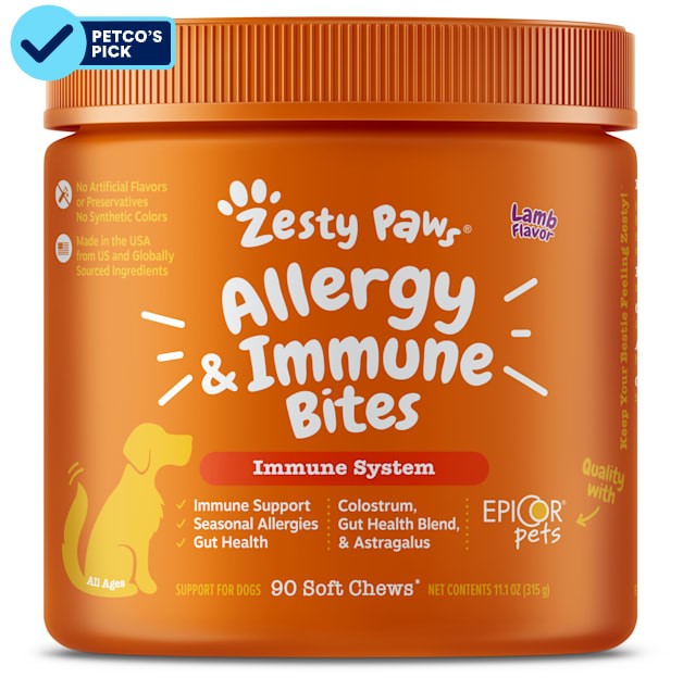 Zesty Paws Allergy Immune Bites Lamb