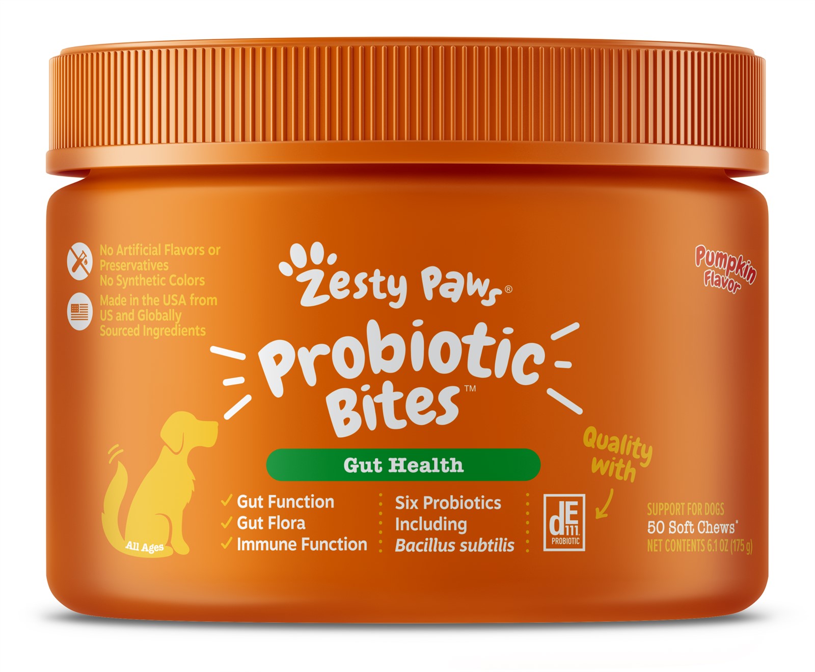 Zesty Paws Probiotic Bites Soft Chews