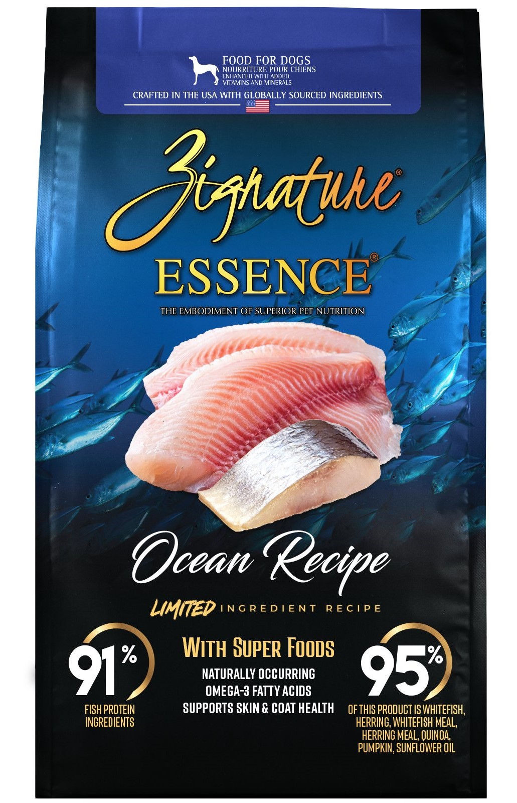 Zignature Essence Dog Dry LIR Ocean