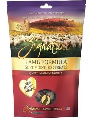Zignature Lamb Flavored Soft Moist Dog Treats