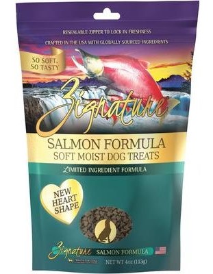 Zignature Salmon Flavored Soft Moist Dog Treats