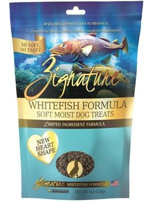 Zignature Whitefish Flavored Soft Moist Dog Treats