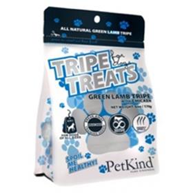 PetKind Tripe Treats Green Lamb Tripe with Chicken