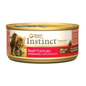 Natures Variety Instinct Beef Formula Canned Cat Food