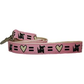 Wagging Green Love Dog Bamboo Leash