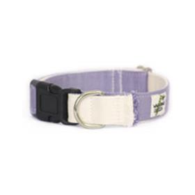 Wagging Green Eco Hip Lilac Natural Collar and Leash